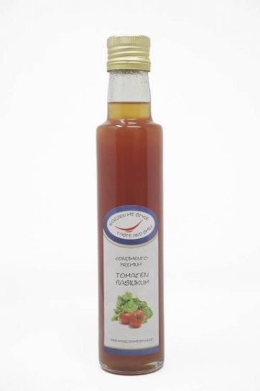 Tomaten Basilikum Essig 250ml - zum Schließen ins Bild klicken