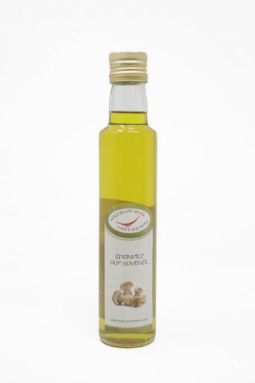 Steinpilz auf Olivenöl 250ml - zum Schließen ins Bild klicken