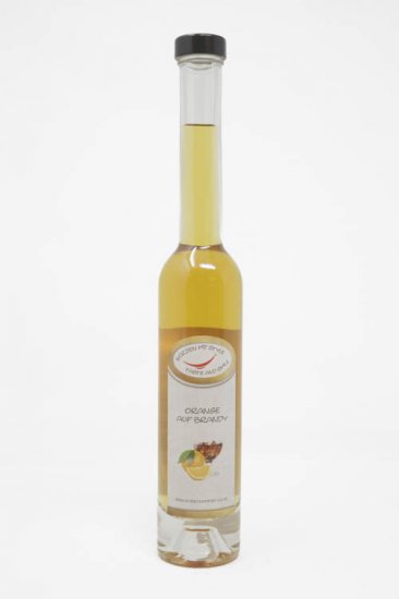 Apricot auf Brandy Likör 35% 200ml - zum Schließen ins Bild klicken