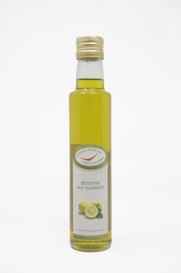 Zitrone auf Olivenöl 250ml - zum Schließen ins Bild klicken