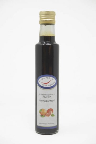 Aceto Balsamico di Modena Blutorange 250ml - zum Schließen ins Bild klicken
