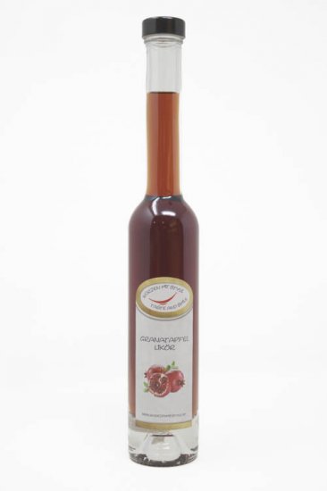 Granatapfel Likör 18% 200ml - zum Schließen ins Bild klicken