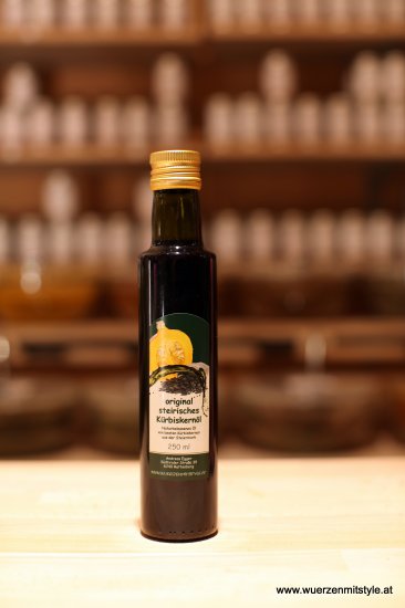 Original Steirisches Kürbiskernöl 250ml - zum Schließen ins Bild klicken