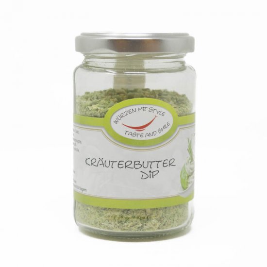 Kräuterbutter Dip 100g - zum Schließen ins Bild klicken