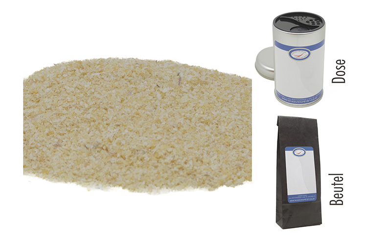 Knoblauch Granulat Dose 60g - zum Schließen ins Bild klicken